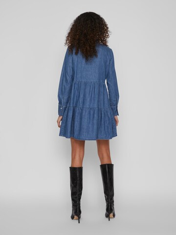 VILA Платье-рубашка 'BLANO' в Синий