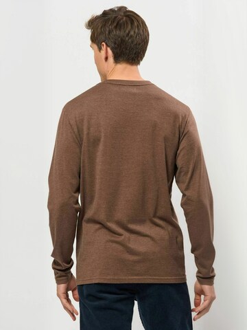 Coupe regular Chemise ' UMBrolin ' U.S. POLO ASSN. en marron