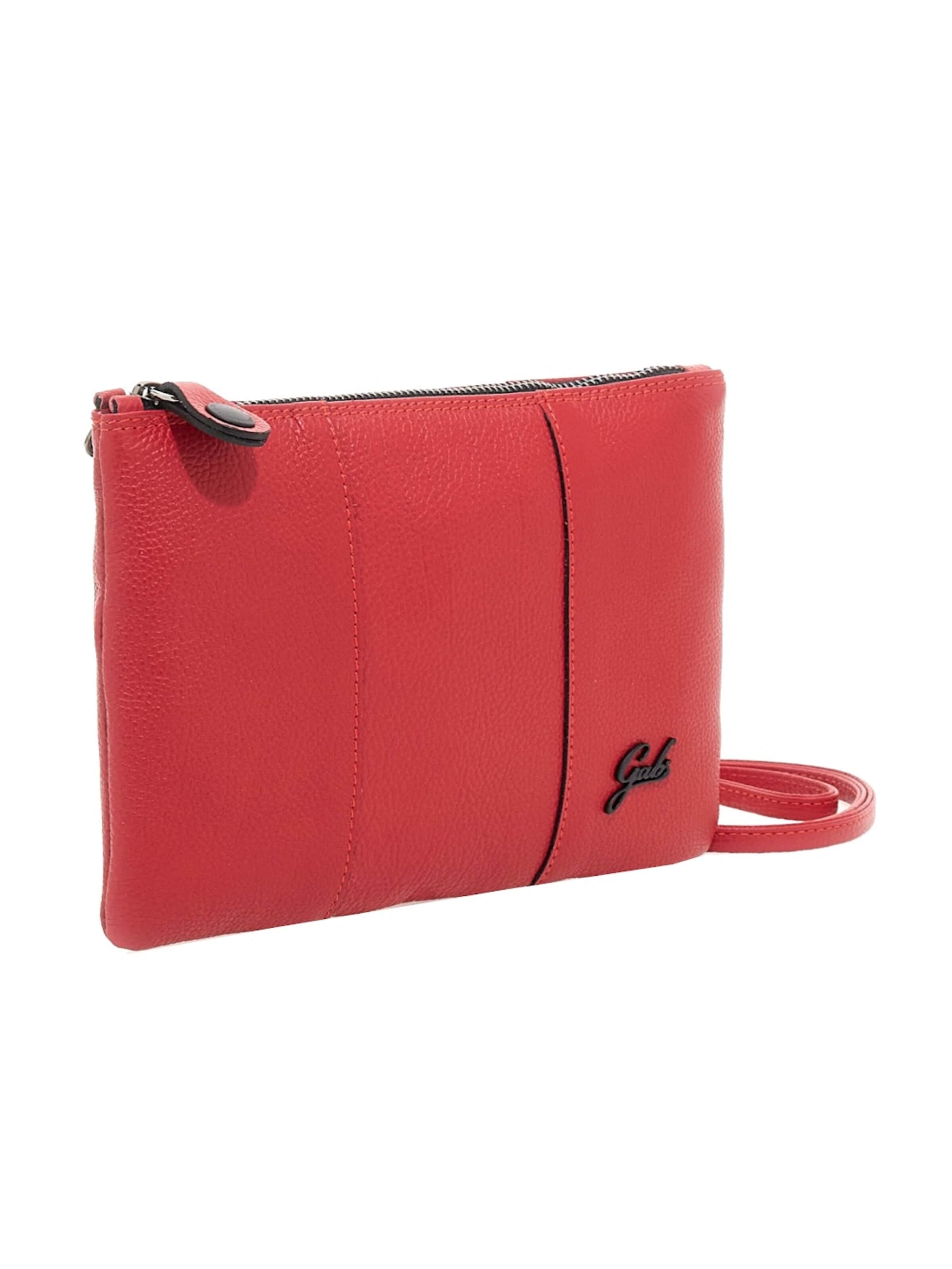 Borsa a tracolla 'beyonce M bull black' di Gabs in rosso