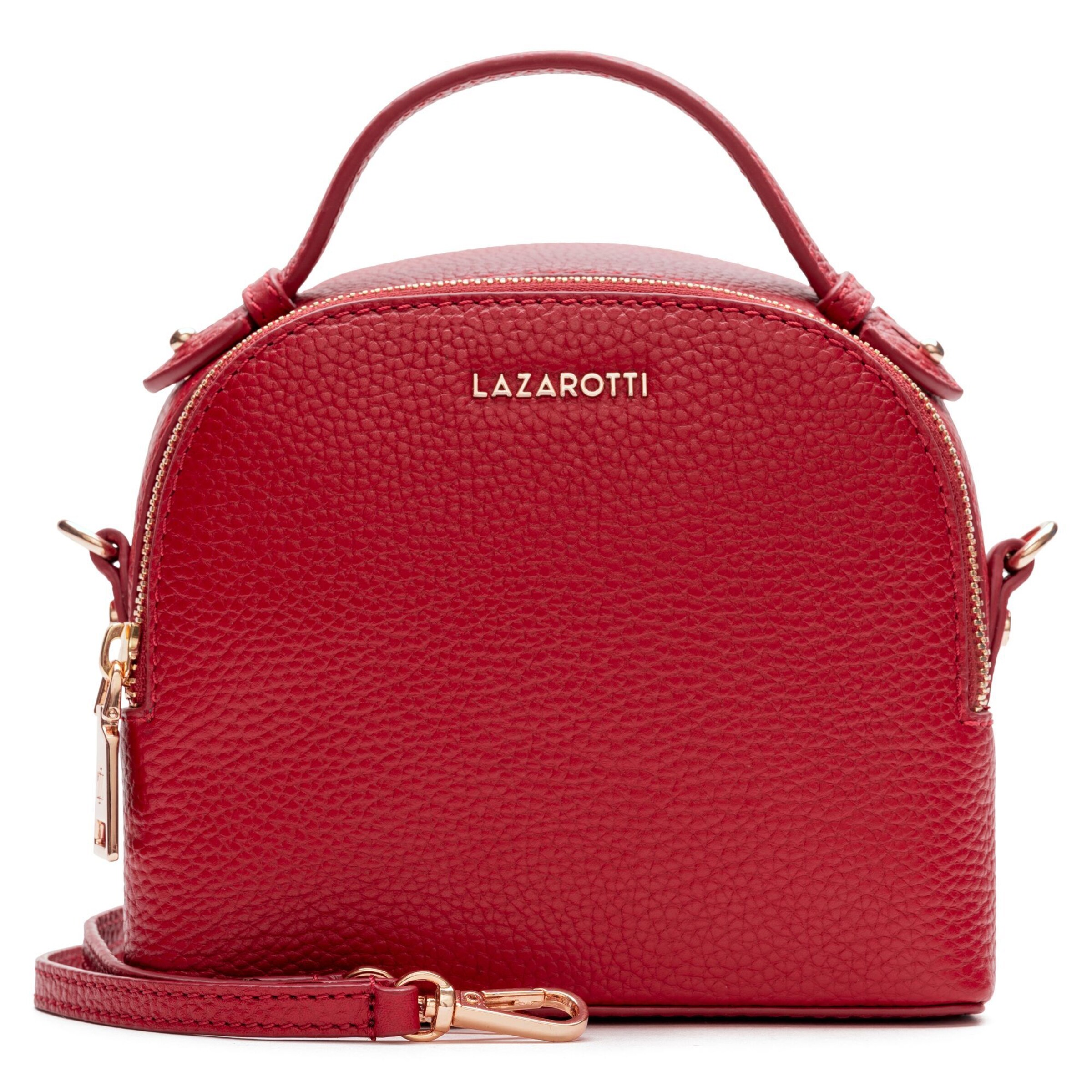 Sacs à main Lazarotti en rouge : devant