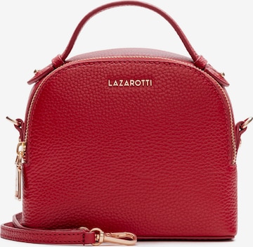 Lazarotti Handtas in Rood: voorkant