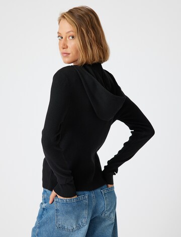 Koton Knit cardigan in Black