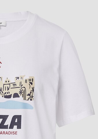 s.Oliver Shirt in Weiß