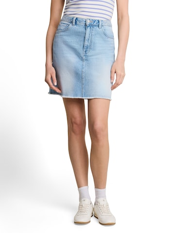 TOM TAILOR DENIM Rock in Blau: Vorderseite