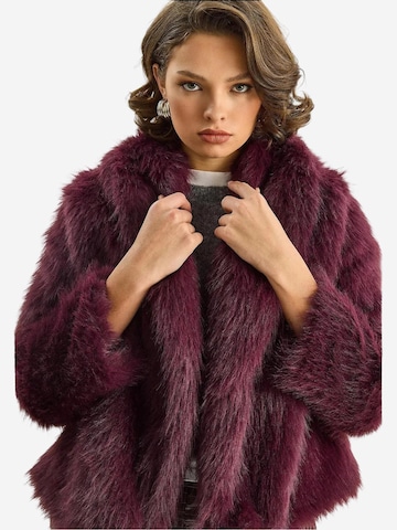 Bianco Lucci Tussenmantel in Lila