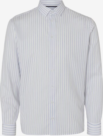 SELECTED HOMME Regular fit Button Up Shirt in White: front