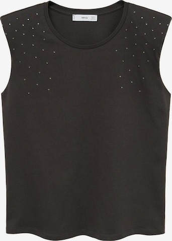 Top di MANGO in nero: frontale