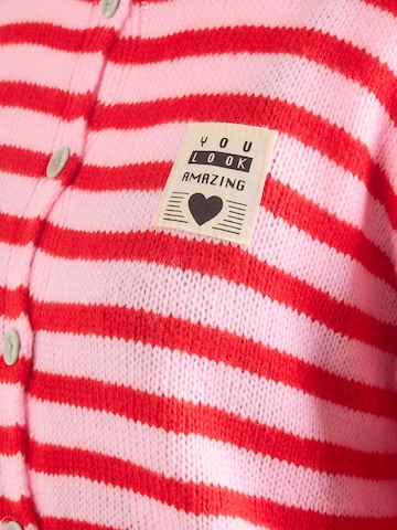 Hailys Плетена жилетка 'Av44a' в розово