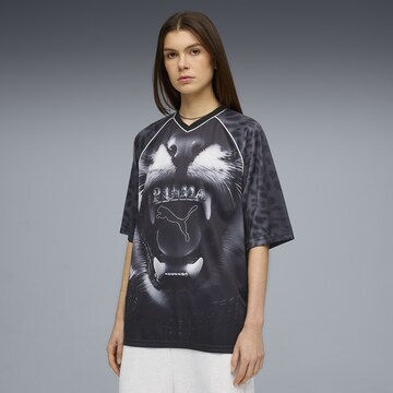 PUMA Shirt in Zwart: voorkant