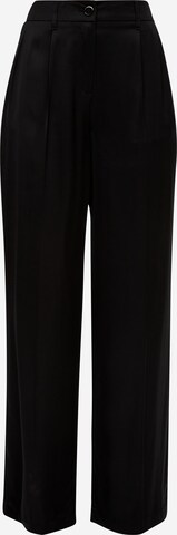 s.Oliver Wide leg Pants in Black: front