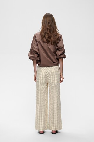 InWear Loose fit Trousers 'HERO' in White