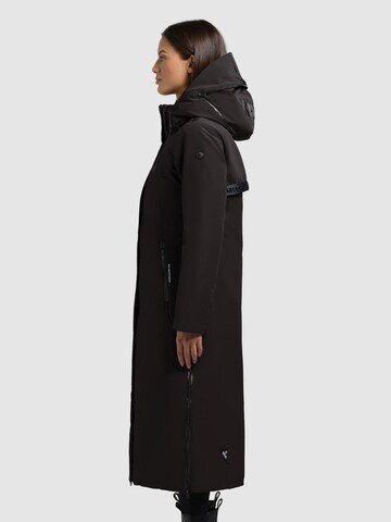 khujo Winter Coat 'LOFI3' in Black