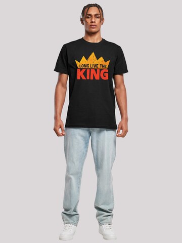 F4NT4STIC T-Shirt 'Disney König der Löwen - Long Live The King' in Schwarz