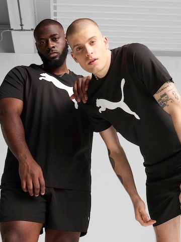 PUMA Shirt 'Puma Ess Tee' in Zwart