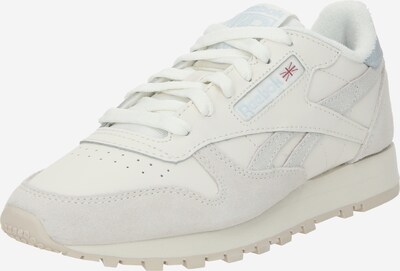 Reebok Platform trainers in Light blue / Dark red / White, Item view