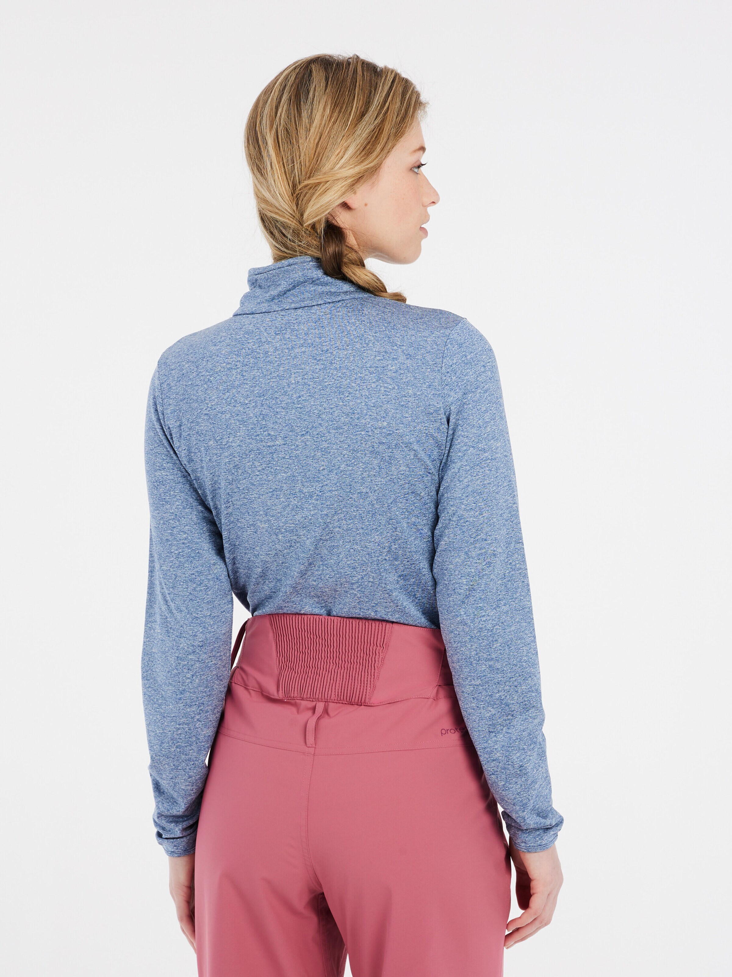 PROTEST Sportief sweatshirt 'REFABRIZM' in Blauw