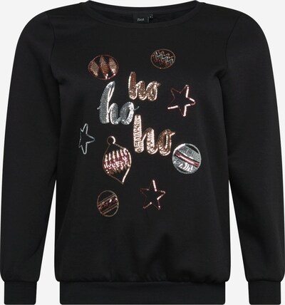 Zizzi Sweater majica u miks boja / crna, Pregled proizvoda