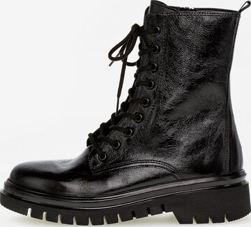 GABOR Lace-Up Ankle Boots in Black