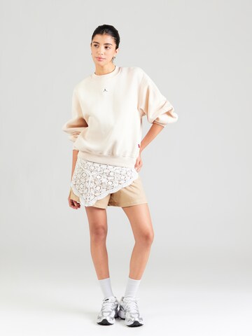 Jordan Tréning póló 'Brooklyn Fleece' - fehér