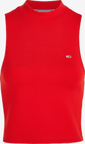 Tommy Jeans Top in Rood: voorkant