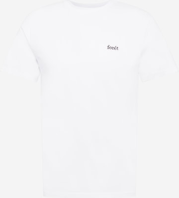 T-Shirt 'AIR' forét en blanc : devant