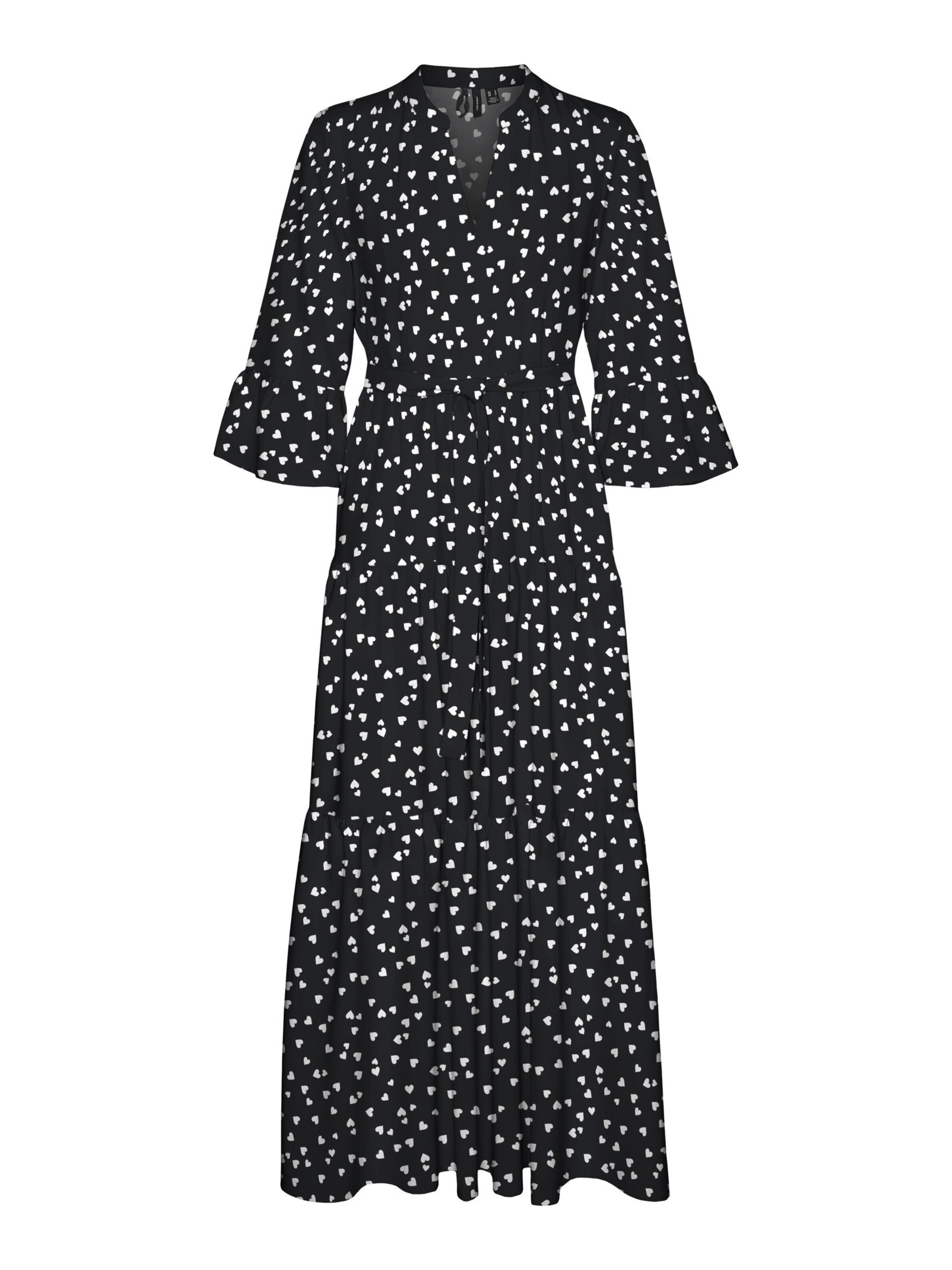 VERO MODA Kjole 'ZERA' i sort: forside