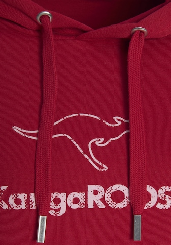 KangaROOS Sweatshirt i röd