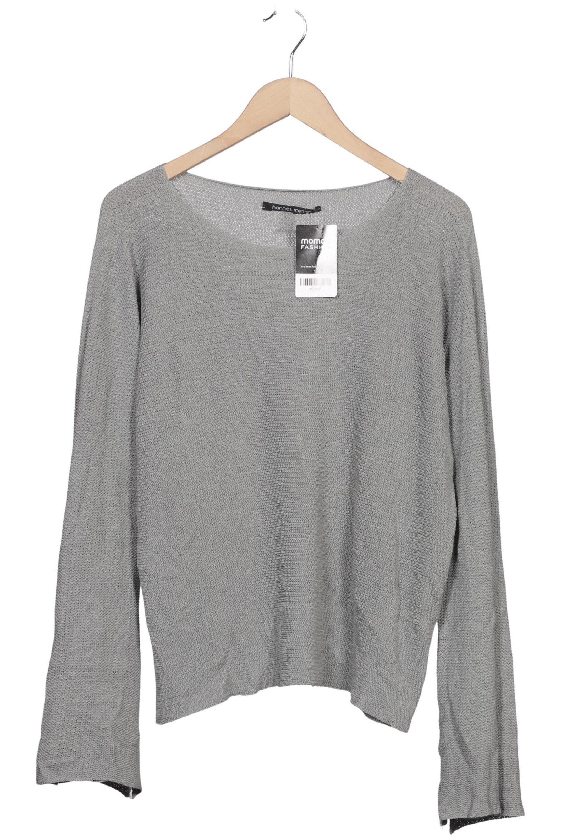 hannes rœther Sweater & Cardigan in XL in Grey: front