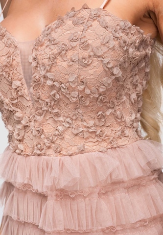 Ombre Avondjurk in Roze