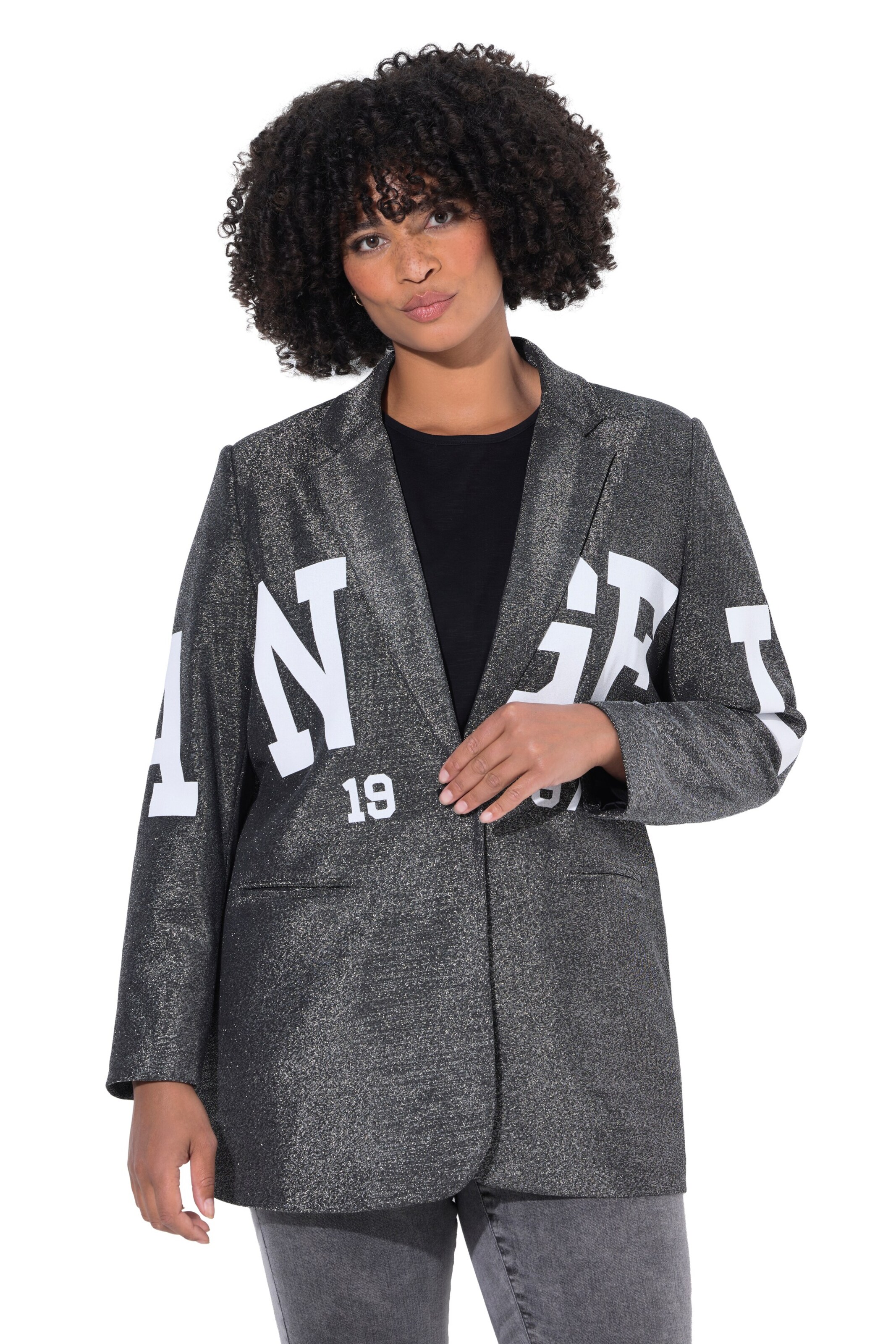 Angel of Style Blazers in Zwart: voorkant