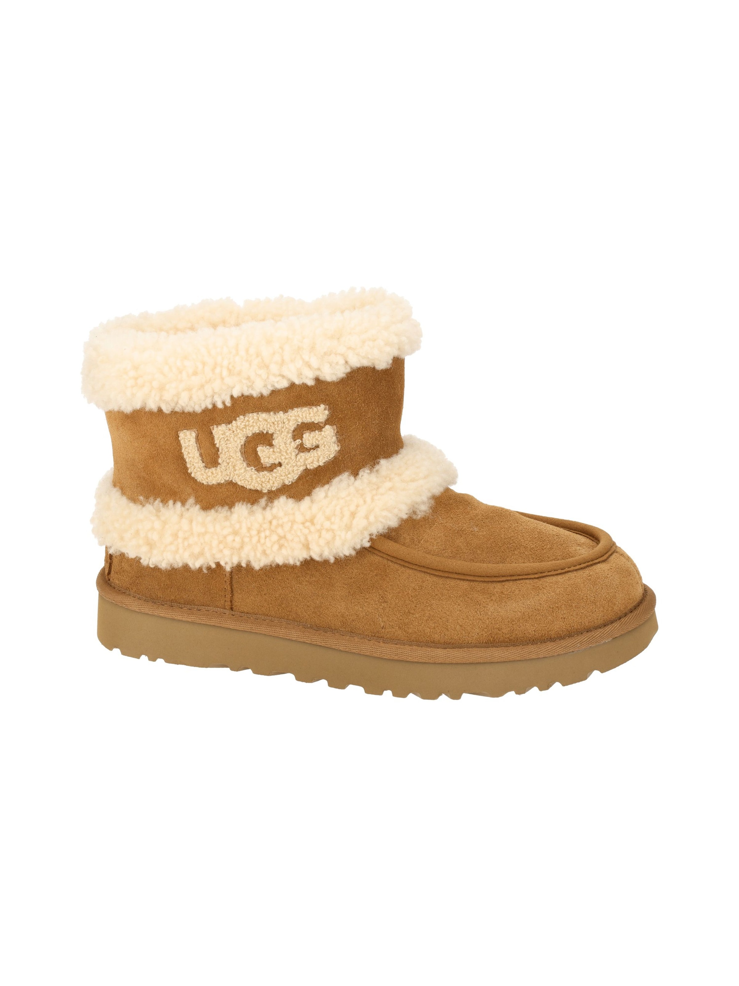 UGG Boots 'FLUFF'‌‌‌‌‌‌‌‌ in Braun