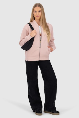 Alife and Kickin - Sudadera con cremallera 'AKSwantje' en rosa