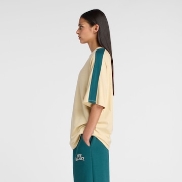 T-shirt oversize 'Trackside Oversized T-Shirt' new balance en marron