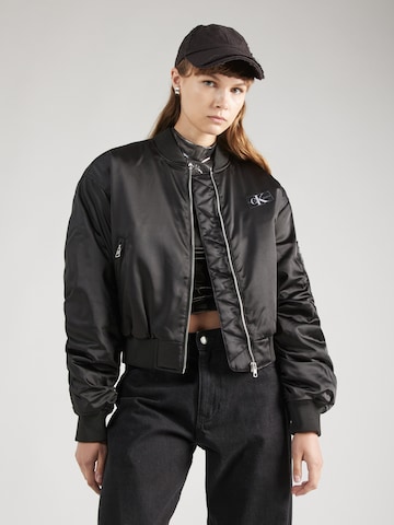 Calvin Klein Jeans Jacke in Schwarz