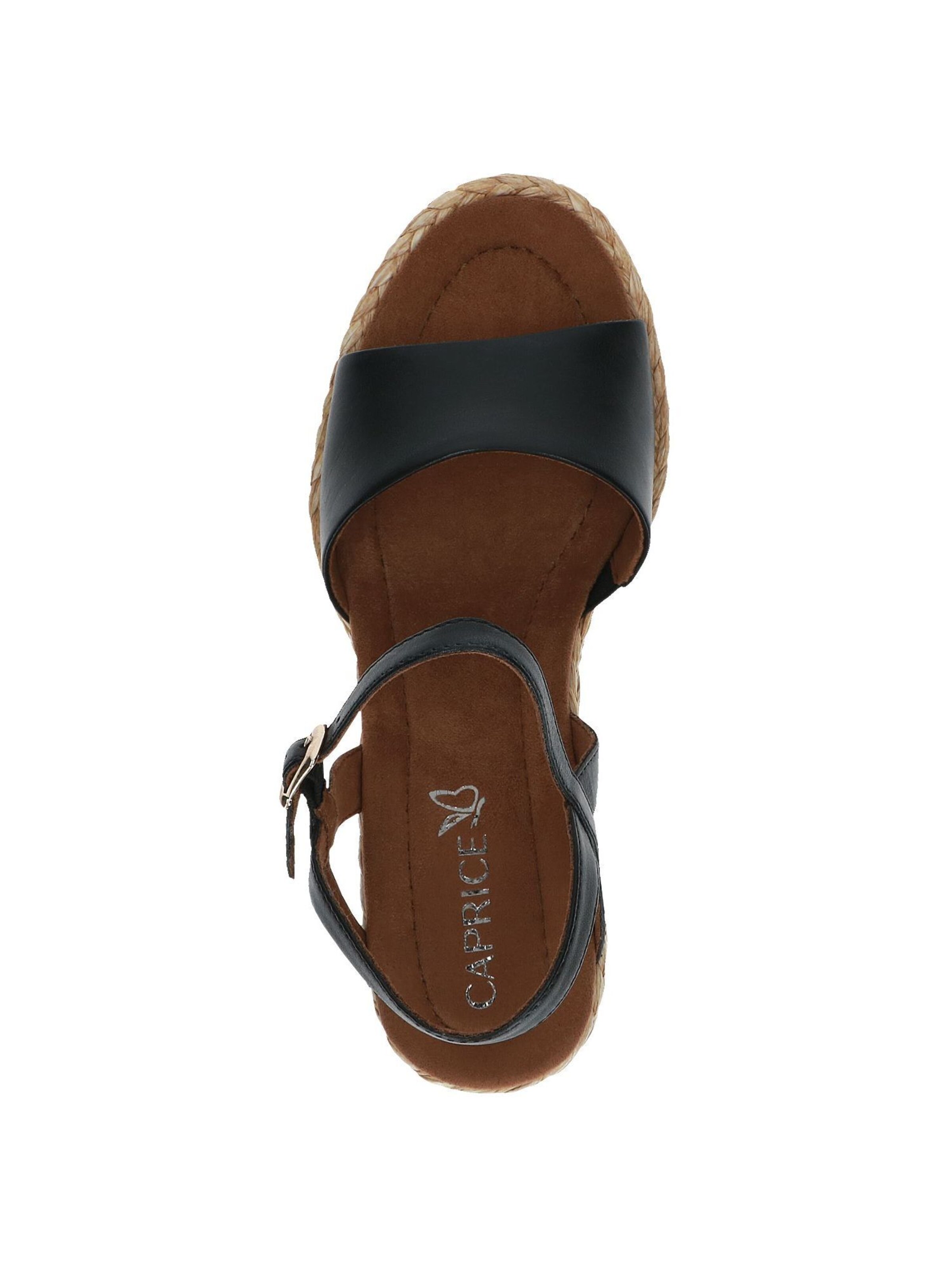 CAPRICE Sandaal in Zwart