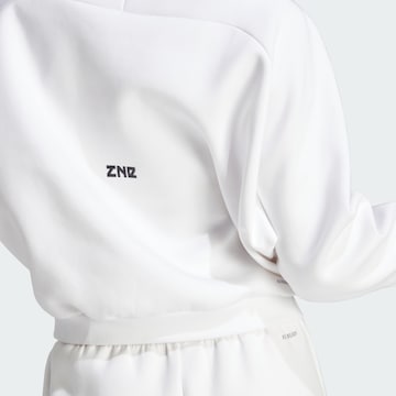 Veste de survêtement 'Z.N.E. ' ADIDAS SPORTSWEAR en blanc