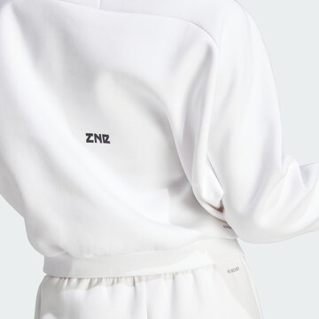 ADIDAS SPORTSWEAR Sports sweat jacket 'Z.N.E. ' in White