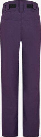 ZIENER Regular Workout Pants 'ALIN' in Purple