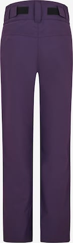 ZIENER Regular Workout Pants 'ALIN' in Purple