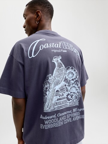 JACK & JONES - Camisa 'JORMAINE' em cinzento