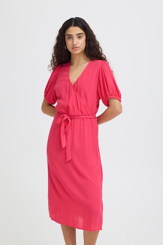 ICHI Kleid 'IHTAMIA' in Pink: Vorderseite