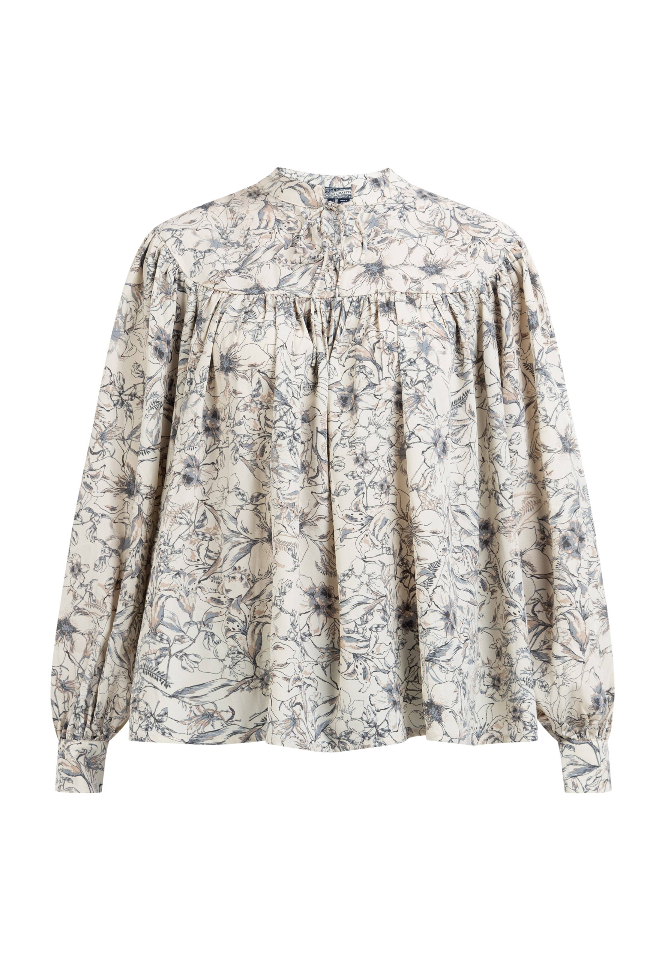 Chemisier DreiMaster Vintage en beige : devant