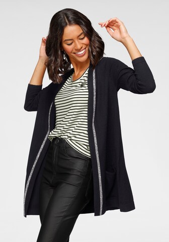 LAURA SCOTT Cardigan in Schwarz: Vorderseite