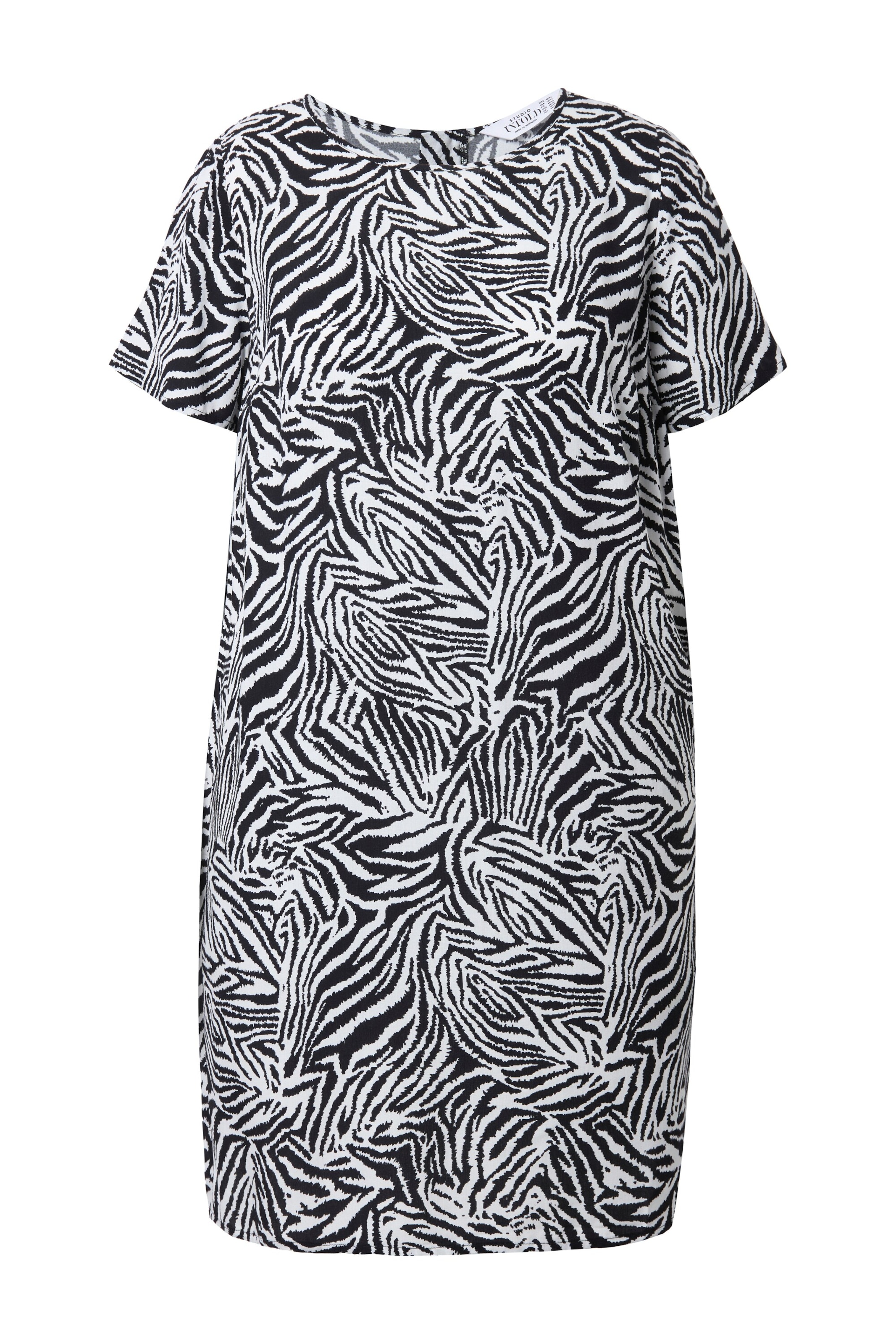 Studio Untold Jurk in Zwart: voorkant