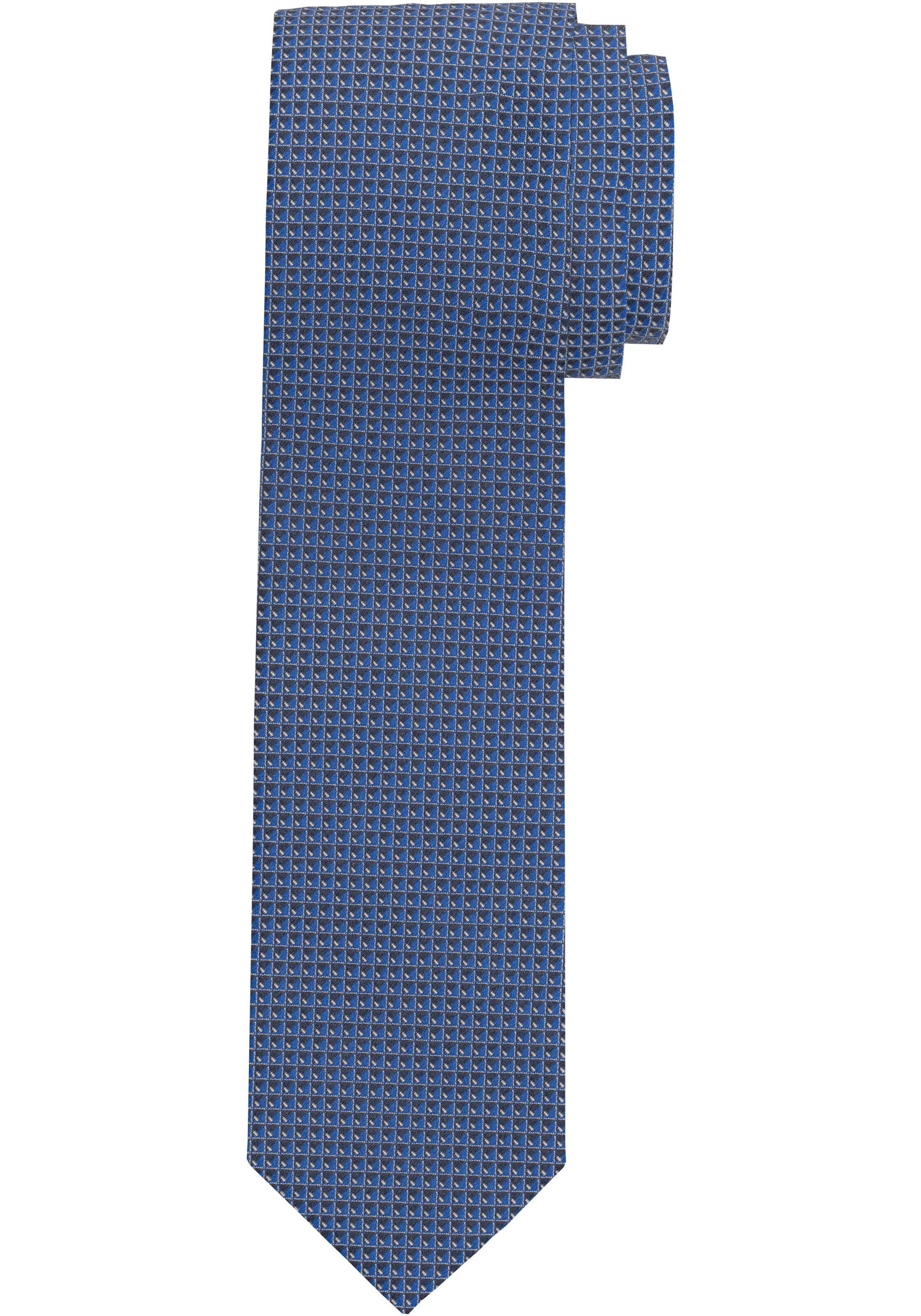 OLYMP Tie in Blue: front