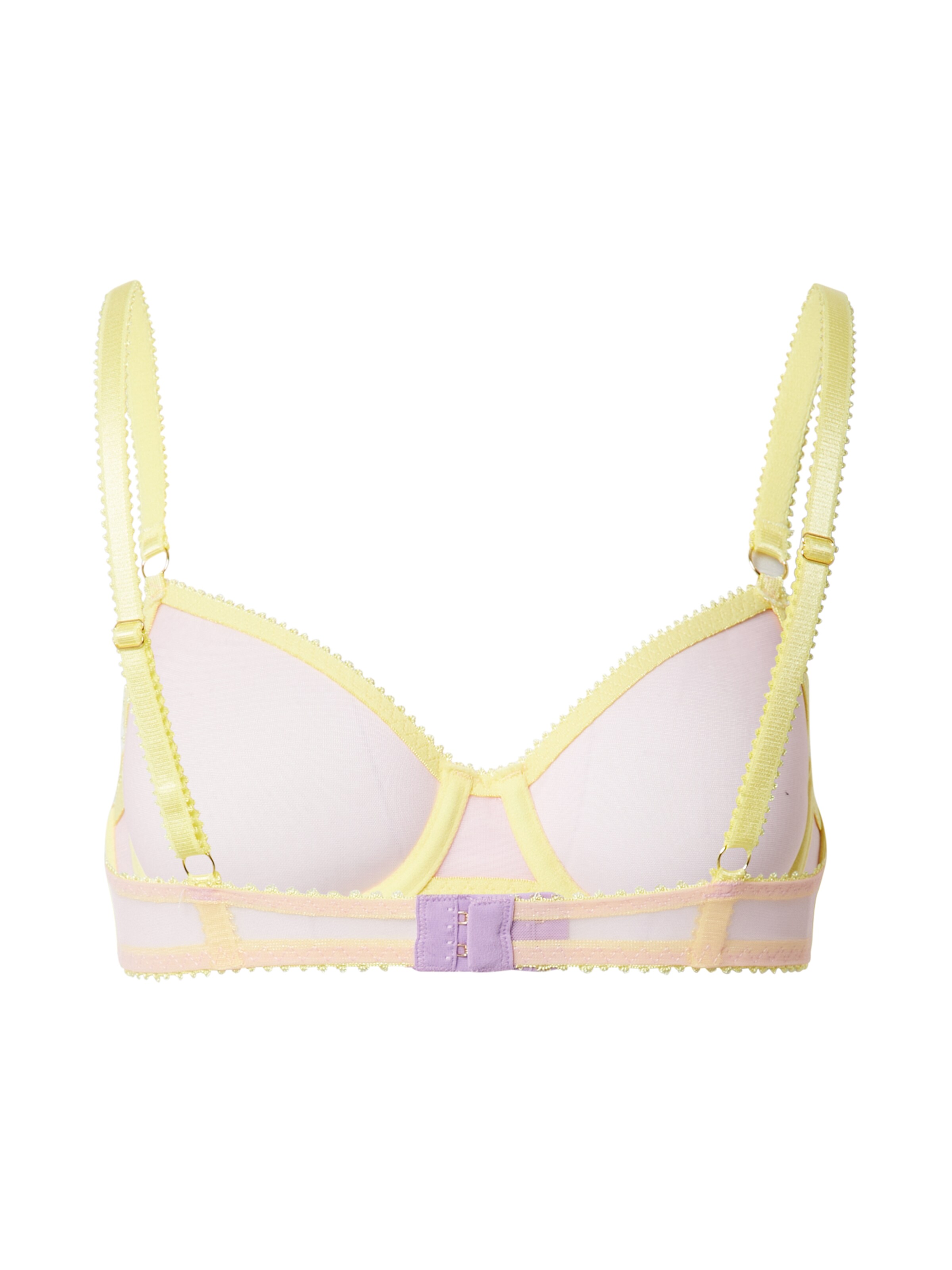 Dora Larsen T-shirt BH 'ABBIE' in Geel