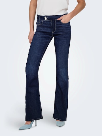 ONLY Zvonový Džíny 'ONLPAOLA' – modrá: přední strana