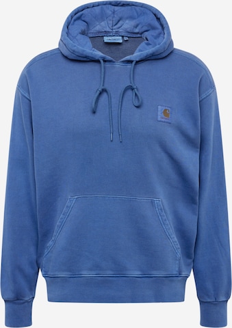 Carhartt WIP Sweatshirt 'Nelson' in Blue: front