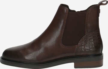 CAPRICE Chelsea Boots in Braun