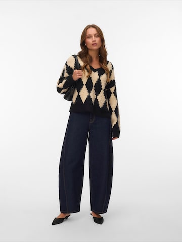 VERO MODA Pulóver 'VMCOLLEEN' - fekete